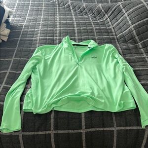 Women's Green Pullover Top